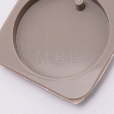 Round Silicone Pendant Molds DIY-WH0177-98-1