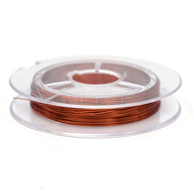 Round Copper Jewelry Wire CWIR-R005-0.3mm-11-1