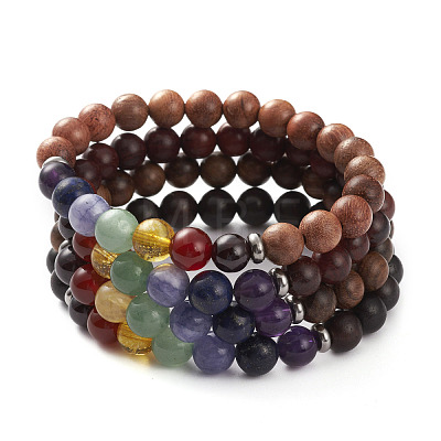 Chakra Jewelry BJEW-JB05810-1