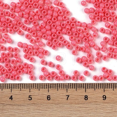 Opaque Acrylic Beads SACR-A007-01B-22-1