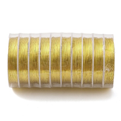 10 Rolls Round Copper Wire CWIR-C003-01C-G-1