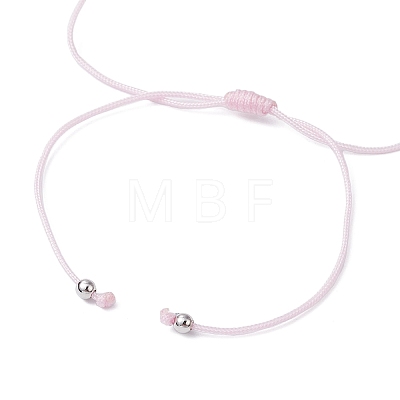 Natural Dyed White Jade Braided Bead Bracelets BJEW-JB09823-05-1