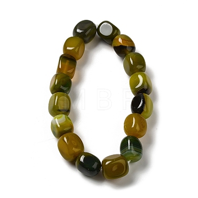 Natural Agate Beads Strands G-H295-A01-15-1