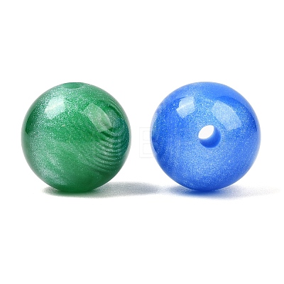 Two Tone Resin Beads RESI-P046-05A-M-1