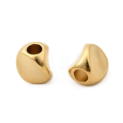 Brass Spacer Beads KK-O133-008G-1