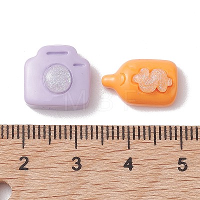 Plane/TV/Bus Clothes Daily Theme Opaque Resin Decoden Cabochons RESI-K034-04-1