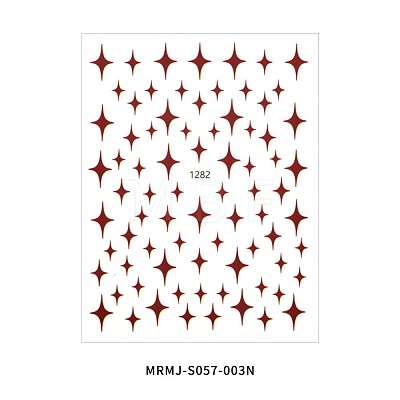 Nail Art Stickers Decals MRMJ-S057-003N-1