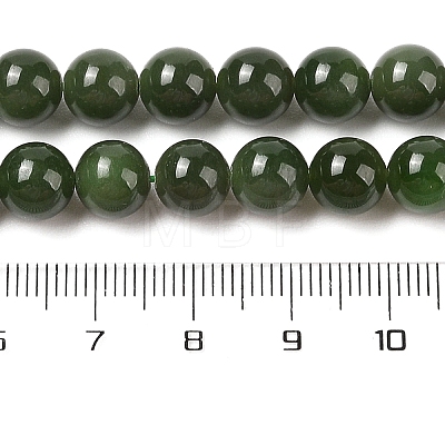 Natural Canada Jade Beads Strands G-NH0001-G01-02-1