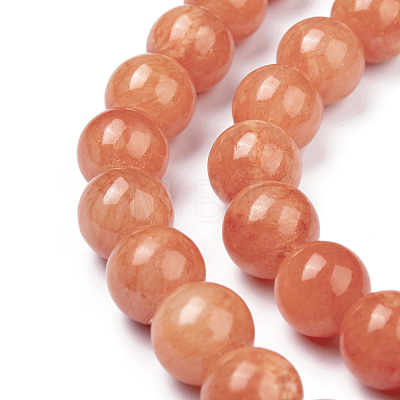 Natural Mashan Jade Beads Strands DJAD-8D-18-2-1