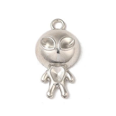 Alloy Alien Pendants FIND-A038-13P-1