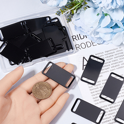 25Pcs Aluminum Connector Charms FIND-SP0002-96EB-1
