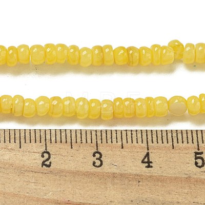 Dyed Natural Freshwater Shell Beads Strands BSHE-G039-07F-1