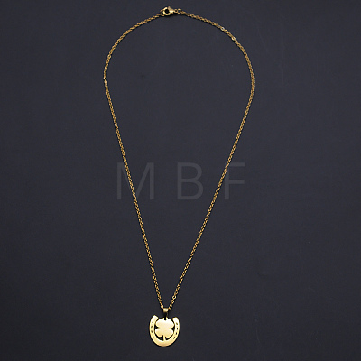 201 Stainless Steel Pendants Necklaces NJEW-S105-JN716-45-2-1