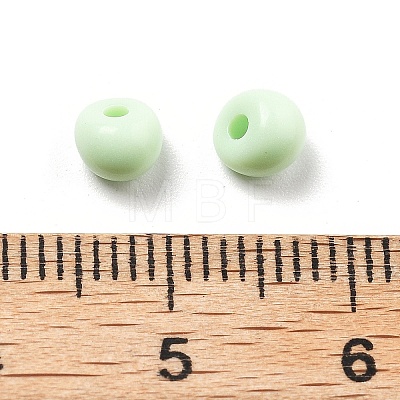 Acrylic Imitation Pearl Beads OACR-D300-01B-1