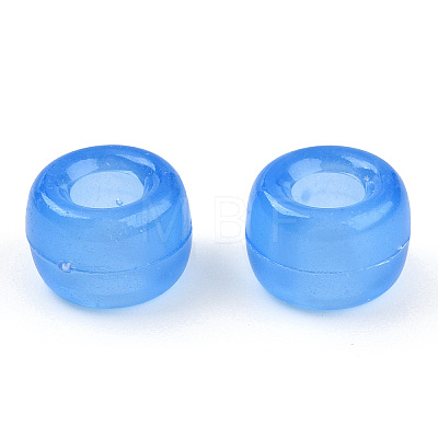 Transparent & Luminous Plastic Beads KY-T025-01-H01-1