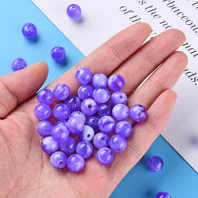 Acrylic Beads MACR-S375-001C-04-1