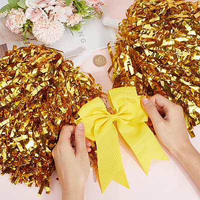 Plastic Cheerleading Pom Poms Cheerleading Hand Flowers AJEW-CN0002-97-1
