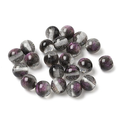 Two Tone Resin Beads RESI-Q025-02B-E-1
