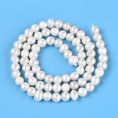 Natural Keshi Pearl Beads Strands PEAR-N013-04I-1