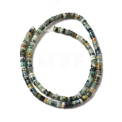 Natural Chrysocolla and Lapis Lazuli Beads Strands G-P444-07A-1