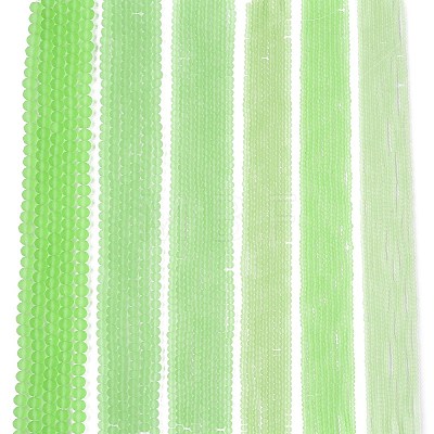 Transparent Glass Beads Strands LS-EGLA-A044-T8mm-MD09-1