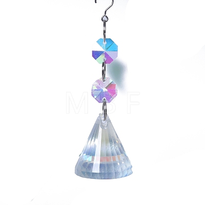 Clear AB Glass Pendant Decorations PW-WG17862-02-1