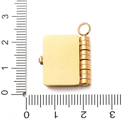 304 Stainless Steel Pendants STAS-F362-03G-1