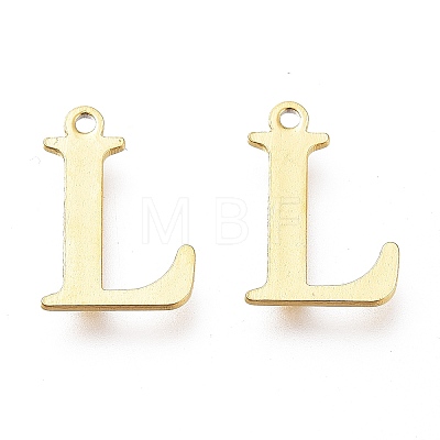 PVD Vacuum Plating 304 Stainless Steel Charms LS-STAS-H112-L-G-1