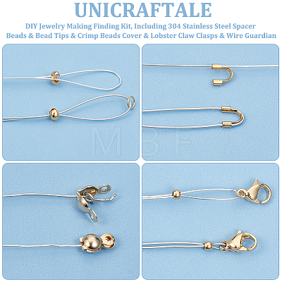 Unicraftale DIY Jewelry Making Finding Kit DIY-UN0050-19-1