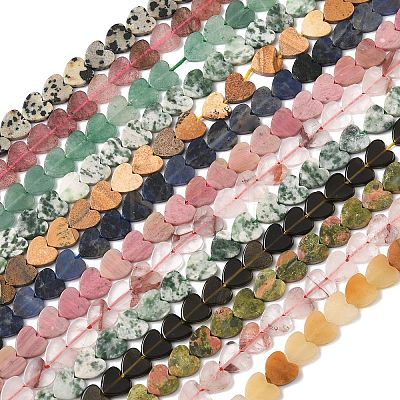 Natural Mixed Gemstone Beads Strands G-M403-A56-03-1