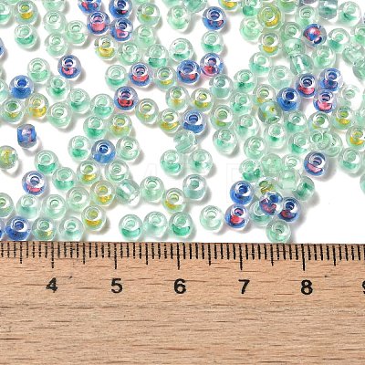 Transparent Glass Round Seed Beads SEED-B001-05A-09-1