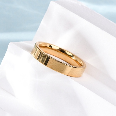 201 Stainless Steel Wide Band Finger Rings RJEW-K252-02A-G-1