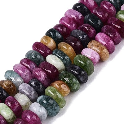 Dyed Natural Quartz Beads Strands G-N359-16A-01-1
