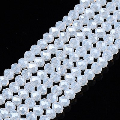 Electroplate Glass Beads Strands EGLA-A044-J2mm-A06-1