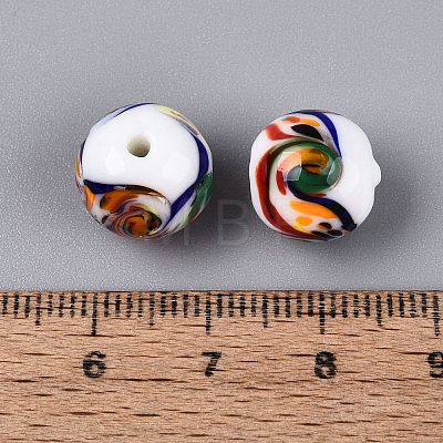 Handmade Lampwork Beads LAMP-Q039-05H-1