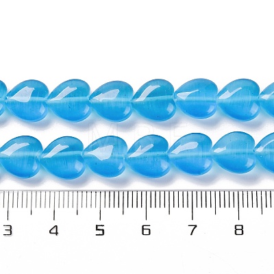 Glass Beads Strands GLAA-A017-01G-1