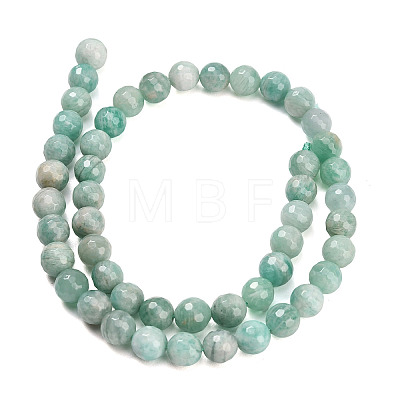 Natural Amazonite Beads Strands G-C280-B13-8mm-1