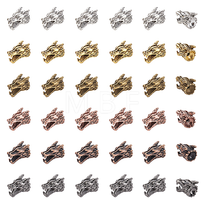 Tibetan Style Alloy Beads PALLOY-FH0001-01-1