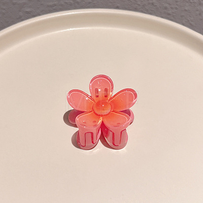 Flower Plastic Claw Hair Clips PW-WG3FA62-39-1