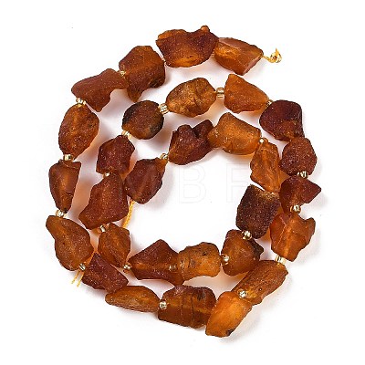 Raw Rough Natural Amber Beads Strands G-B125-C01-01-1