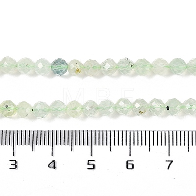 Natural Prehnite Beads Strands G-G139-A05-03-1