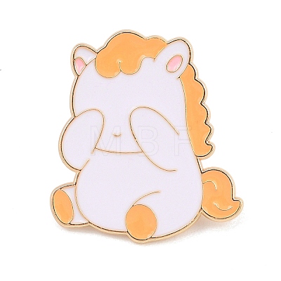 Horse Enamel Pins JEWB-I057-05KCG-04-1