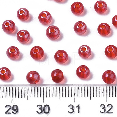 Transparent Glass Beads SEED-S040-08A-08-1