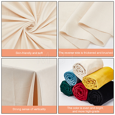 Velvet Cloth Sofa Fabric DIY-WH0056-48B-1