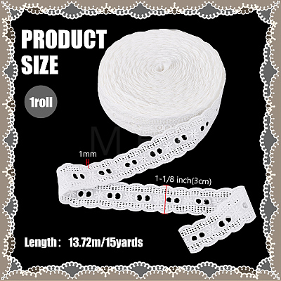 Cotton Ribbons OCOR-WH0008-091A-1