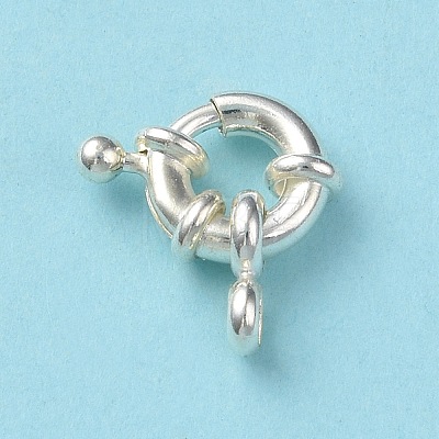 Eco-friendly Brass Spring Ring Clasps KK-D082-02S-A-1