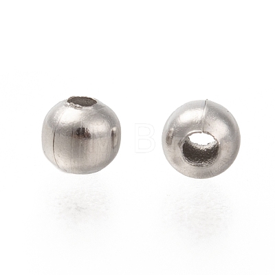 Round 316 Surgical Stainless Steel Spacer Beads STAS-N032-02-3mm-1