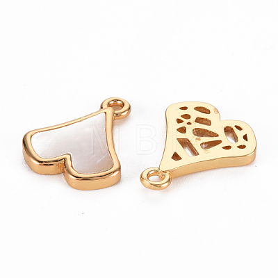 Natural Shell Charms KK-T060-75-RS-1