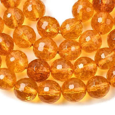 Natural Quartz Crystal Beads Strands G-G099-F10mm-19-1