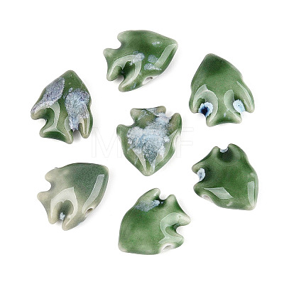 Handmade Porcelain Beads PORC-Q008-14A-1